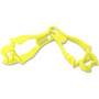 Ergodyne Squids Grabber Clip - for Cloth, Carpentry, Mining, Gloves, Multipurpose, Roofing, Construction - Detachable, Durable, Lightweight, Non-conductive - Lime - Copolymer