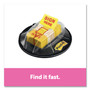 Post-it Flags Page Flags in Dispenser, "Sign Here", Yellow, 200 Flags/Dispenser