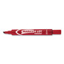 Avery MARKS A LOT Large Desk-Style Permanent Marker, Broad Chisel Tip, Red, Dozen (8887)