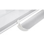 MasterVision Ruled Magnetic Steel Dry Erase Planning Board, 48" x 36", White Surface, Satin Aluminum Frame