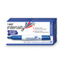 BIC Intensity Low Odor Chisel Tip Dry Erase Marker, Broad Chisel Tip, Blue, Dozen