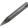 Paper Mate InkJoy 100 RT Ballpoint Pen, Retractable, Medium 1 mm, Black Ink, Smoke/Black Barrel, Dozen