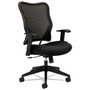 HON VL702 Mesh High-Back Task Chair, Supports Up to 250 lb, 18.5" to 23.5" Seat Height, Black (BSXVL702MM10) View Product Image