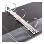 Avery Economy Non-View Binder with Round Rings, 3 Rings, 3" Capacity, 11 x 8.5, Black, (3602)