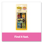 Post-it Flags Arrow Message 1" Page Flags, 200 "Sign Here", 48 Arrow, Four Colors, 248/Pack