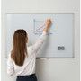 MasterVision Earth Gold Ultra Magnetic Dry Erase Boards, 96" x 48", White Surface, Satin Aluminum Frame