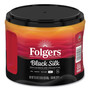 Folgers Coffee, Black Silk, 22.6 oz Canister
