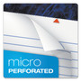 Ampad Gold Fibre Quality Writing Pads, Wide/Legal Rule, 50 White 8.5 x 11.75 Sheets, Dozen (TOP20070) View Product Image