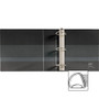 Avery Durable View Binder with DuraHinge and EZD Rings, 3 Rings, 3" Capacity, 11 x 8.5, Black, (9700)