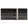 Avery Durable View Binder with DuraHinge and EZD Rings, 3 Rings, 3" Capacity, 11 x 8.5, Black, (9700)