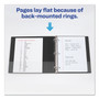 Avery Durable View Binder with DuraHinge and EZD Rings, 3 Rings, 3" Capacity, 11 x 8.5, Black, (9700) View Product Image