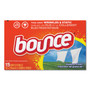 Bounce Fabric Softener Sheets, Outdoor Fresh, 15 Sheets/Box, 15 Box/Carton (PGC95860CT) View Product Image