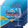 Finish All-n-1 Detergent Gelpacs - For Multipurpose - 1.3 fl oz (0 quart) - Orange Scent - Orange - 54/Box