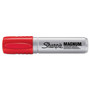 Sharpie Magnum Permanent Marker, Broad Chisel Tip, Red