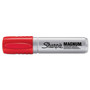 Sharpie Magnum Permanent Marker, Broad Chisel Tip, Red (SAN44002) View Product Image