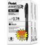 EnerGel EnerGel-X Retractable Gel Pens - 0.7 mm Medium Pen Point - Refillable - Retractable - Black Ink - Gel-based