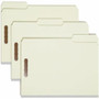 Smead 1/3 Tab Cut Letter Recycled Fastener Folder - 8 1/2" x 11" - 1" Expansion - 2 x 2K Fastener(s) - 2" for Folder - Top Tab Location