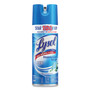 LYSOL Brand Disinfectant Spray, Spring Waterfall, Liquid, 12.5 oz Aerosol Spray, 12/Carton