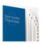 Smead Deluxe Expandable Indexed Desk File/Sorter, Reinforced Tabs, 20 Dividers, Alpha Index, Letter Size, Dark Blue Cover