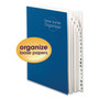 Smead Deluxe Expandable Indexed Desk File/Sorter, Reinforced Tabs, 20 Dividers, Alpha Index, Letter Size, Dark Blue Cover