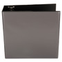 Universal Slant D-Ring View Binder, 3 Rings, 4" Capacity, 11 x 8.5, Black