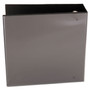 Universal Slant D-Ring View Binder, 3 Rings, 4" Capacity, 11 x 8.5, Black