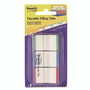 Post-it Tabs 1" Lined Tabs, 1/5-Cut, Lined, Assorted Colors, 1" Wide, 66/Pack