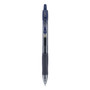 Pilot G2 Premium Gel Pen, Retractable, Fine 0.7 mm, Navy Blue Ink, Smoke Barrel, Dozen (PIL31187) View Product Image