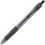 Pilot G2 Premium Gel Pen, Retractable, Bold 1 mm, Black Ink, Smoke/Black Barrel, Dozen