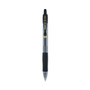 Pilot G2 Premium Gel Pen, Retractable, Bold 1 mm, Black Ink, Smoke/Black Barrel, Dozen