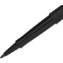Paper Mate Point Guard Flair Felt Tip Porous Point Pen, Stick, Medium 0.7 mm, Black Ink, Black Barrel, Dozen