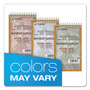 TOPS Second Nature Wirebound Notepads, Narrow Rule, Randomly Assorted Cover Colors, 50 White 3 x 5 Sheets