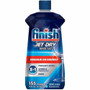 Finish Large Jet-Dry Rinse Aid - For Dish, Glass, Utensil - 16 fl oz (0.5 quart) - Original Scent - Recommended For: Spot Remover, Film Remover, Food Remover - Blue