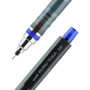 uniball KuruToga Mechanical Pencil with Tube of Lead/Erasers, 0.5 mm, HB (#2), Black Lead, Black Barrel