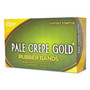 Alliance Pale Crepe Gold Rubber Bands, Size 19, 0.04" Gauge, Golden Crepe, 1 lb Box, 1,890/Box (ALL20195) View Product Image