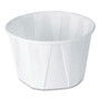 SOLO Paper Portion Cups, ProPlanet Seal, 2 oz, White, 250/Bag, 20 Bags/Carton (SCC200) Product Image 