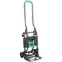 Cosco Shifter Hand Truck & Cart - 300 lb Load Capacity - 4 Casters - Steel - 16" Width x 3.90" Depth x 31.50" Height - Gray