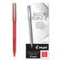 Pilot Razor Point Fine Line Porous Point Pen, Stick, Extra-Fine 0.3 mm, Black Ink, Black Barrel, Dozen (PIL11001) View Product Image