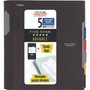 Five Star Advance Wirebound Notebook, 5-Subject, Medium/College Rule, Randomly Assorted Cover Color, (200) 11 x 8.5 Sheets