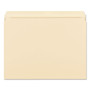 Smead Manila File Folders, Straight Tabs, Letter Size, 0.75" Expansion, Manila, 100/Box