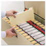 Smead Manila File Folders, Straight Tabs, Letter Size, 0.75" Expansion, Manila, 100/Box