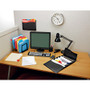 Avery Slide and View Expanding File, 5 Sections, Cord/Hook Closure, Letter Size, Black