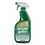 Simple Green Industrial Cleaner and Degreaser, Concentrated, 24 oz Spray Bottle, 12/Carton