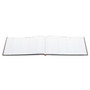 Wilson Jones Detailed Visitor Register Book, 8 Column Format, Black Cover, 12.25 x 9.5 Sheets, 208 Sheets/Book