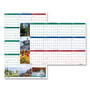 House of Doolittle Earthscapes Recycled Reversible/Erasable Yearly Wall Calendar, Nature Photos, 32 x 48, White Sheets, 12-Month (Jan-Dec): 2024 Product Image 