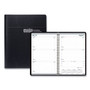House of Doolittle Recycled Weekly Appointment Book, 8 x 5, Black Cover, 12-Month (Jan to Dec): 2024 View Product Image