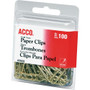 ACCO Paper Clips - No. 2 - 10 Sheet Capacity - Long Lasting, Durable - Gold - Metal