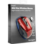 Kensington Pro Fit Mid-Size Wireless Mouse, 2.4 GHz Frequency/30 ft Wireless Range, Right Hand Use, Ruby Red (KMW72422) View Product Image