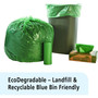 Stout by Envision Controlled Life-Cycle Plastic Trash Bags, 33 gal, 1.1 mil, 33" x 40", Green, 40/Box (STOG3340E11) View Product Image