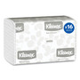 Kleenex Multi-Fold Paper Towels, 1-Ply, 9.2 x 9.4, White, 150/Pack, 16 Packs/Carton